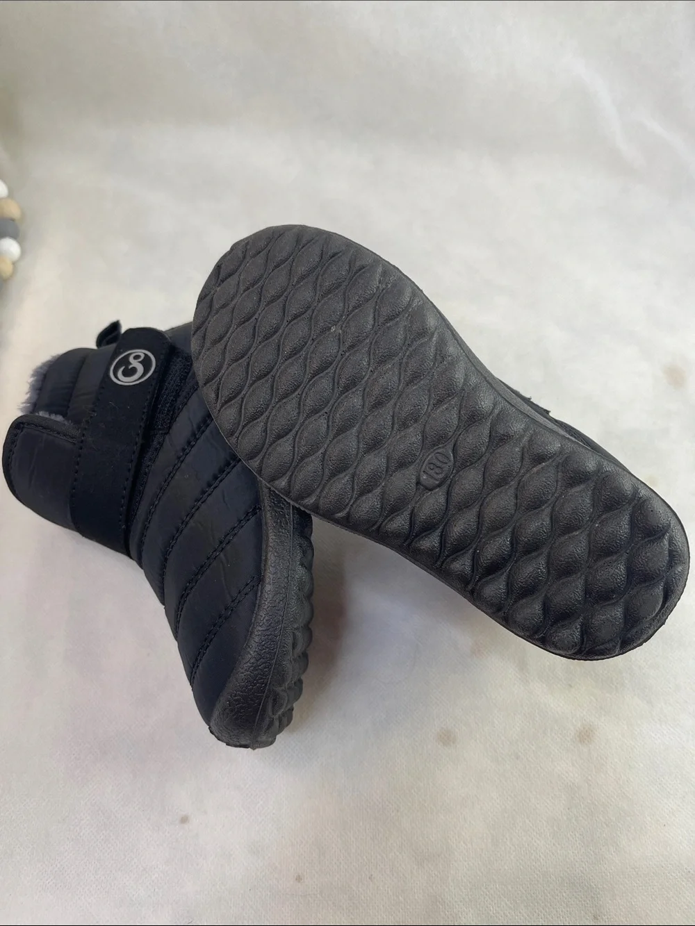 Aomigoct Snow Bootie Waterproof 10 Toddler Little Kid Boot Black